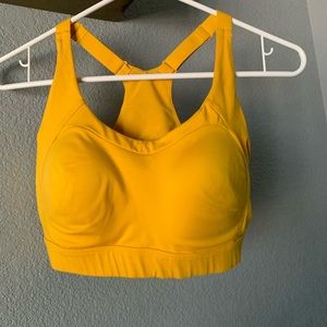 Yellow Gymshark sports bra - medium